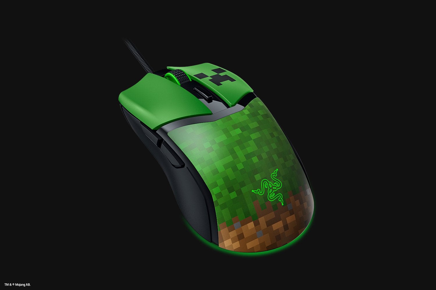 Mouse Razer Cobra - Minecraft Ed. "RZ01-04650200-R3M1"