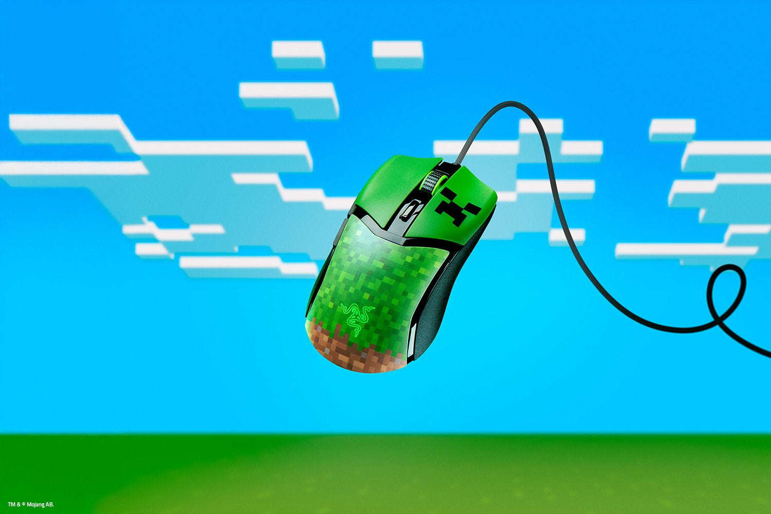 Mouse Razer Cobra - Minecraft Ed. "RZ01-04650200-R3M1"