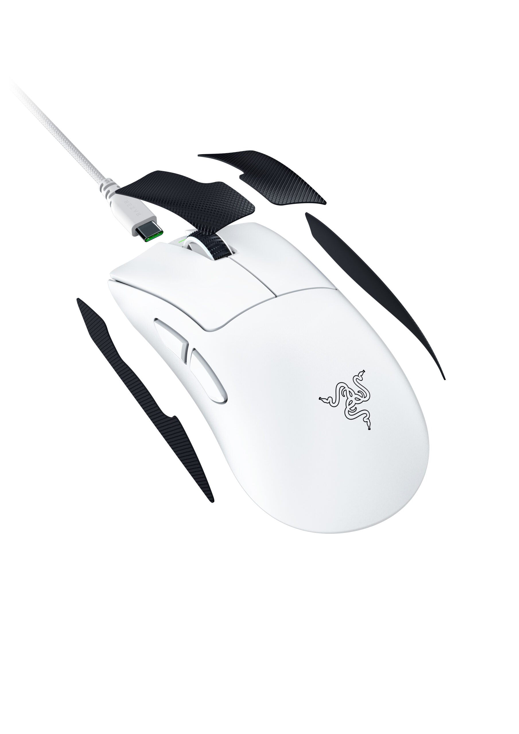 Mouse Razer DeathAdder V4 Pro, alb "RZ01-05330200-R3G1"