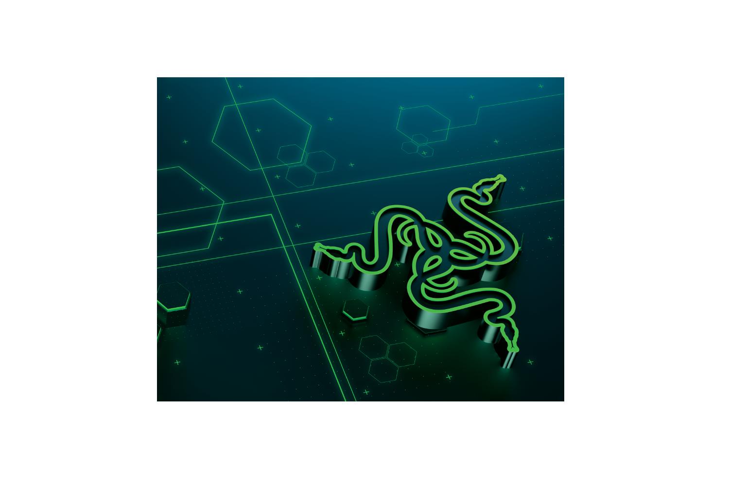 Mouse PAD RAZER, "Goliathus Mobile", gaming, cauciuc si material textil, 270 x 215 x 1.5 mm, negru si verde, "RZ02-01820200-R3M1"