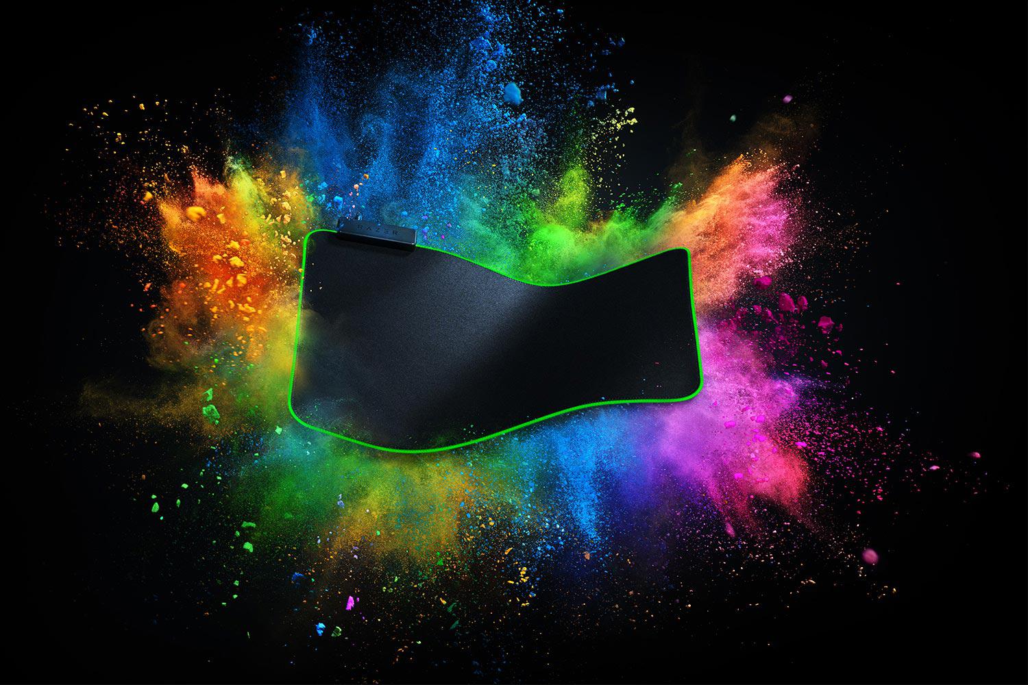 Mouse PAD RAZER, "Goliathus Chroma", gaming, cauciuc si material textil, 920 x 255 x 3 mm, roz, "RZ02-02500316-R3M1"