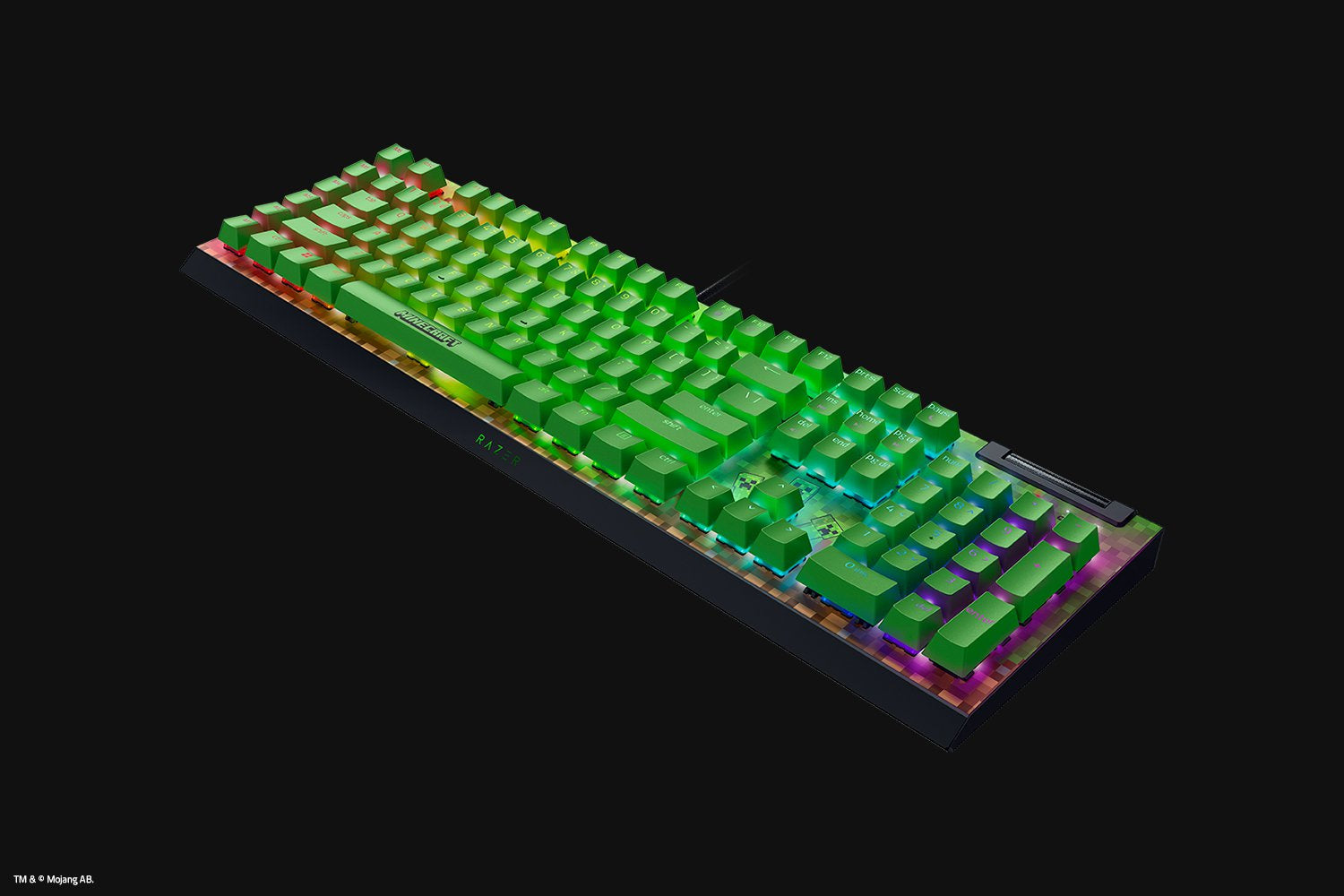 Tast. Razer Blackwidow V4 X Gr. Sw Minec "RZ03-04704100-R3M1"