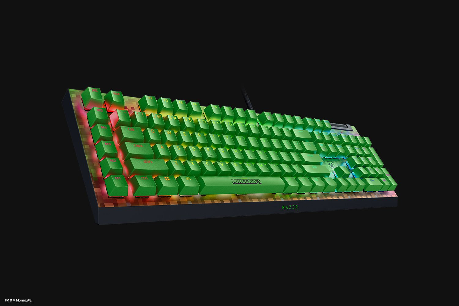 Tast. Razer Blackwidow V4 X Gr. Sw Minec "RZ03-04704100-R3M1"