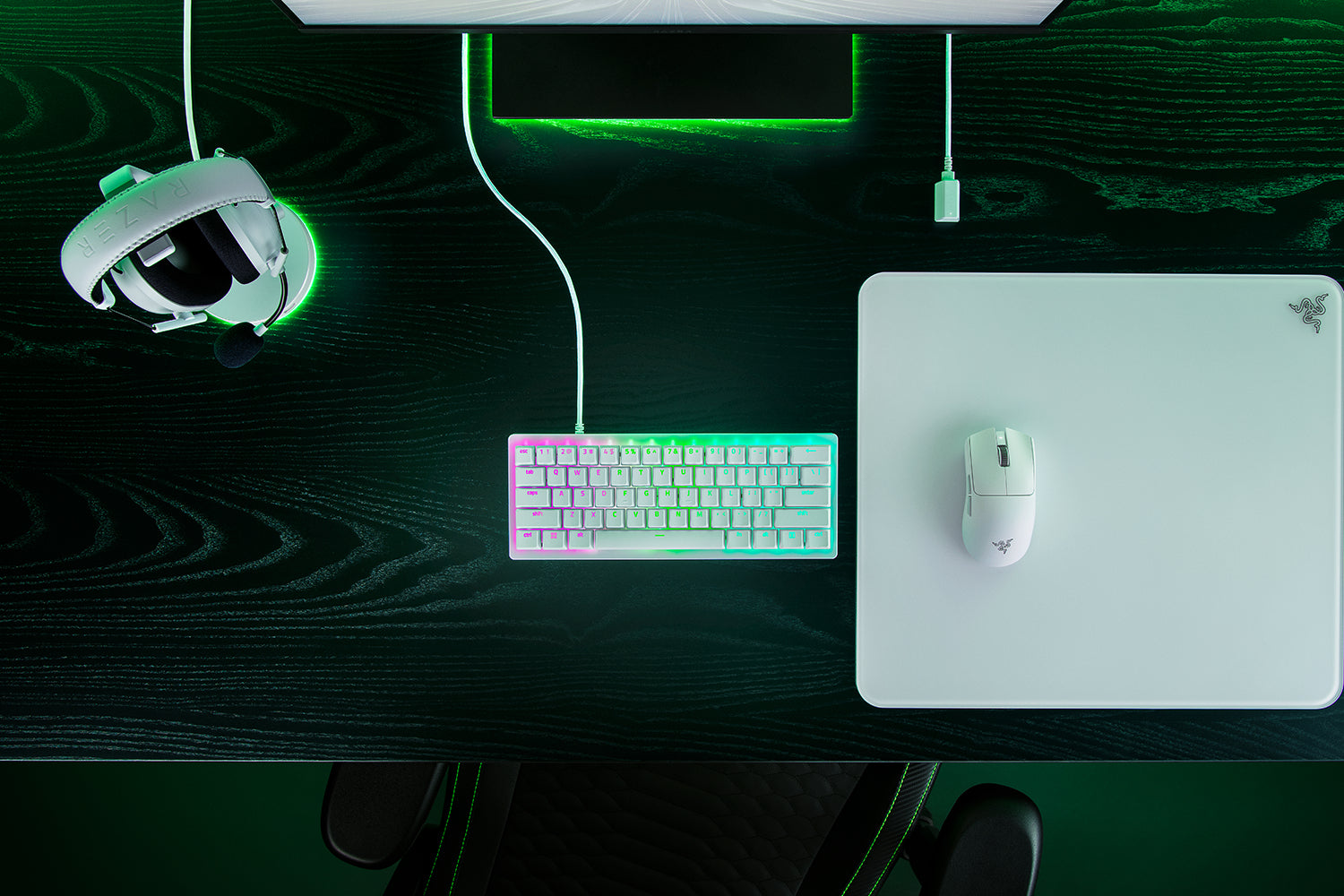 Razer Huntsman V3 Pro TKL, alb "RZ03-04981700-R3M1"