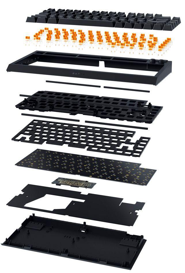 TASTATURI Razer - gaming BlackWidow V4 75% "RZ03-05000100-R3M1"