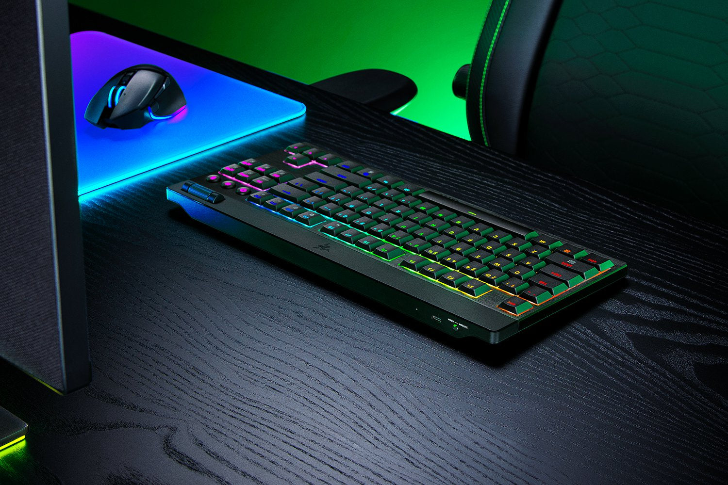 Tastatura Razer Blackwidow V4 LP TKL Or "RZ03-05450700-R3M1"