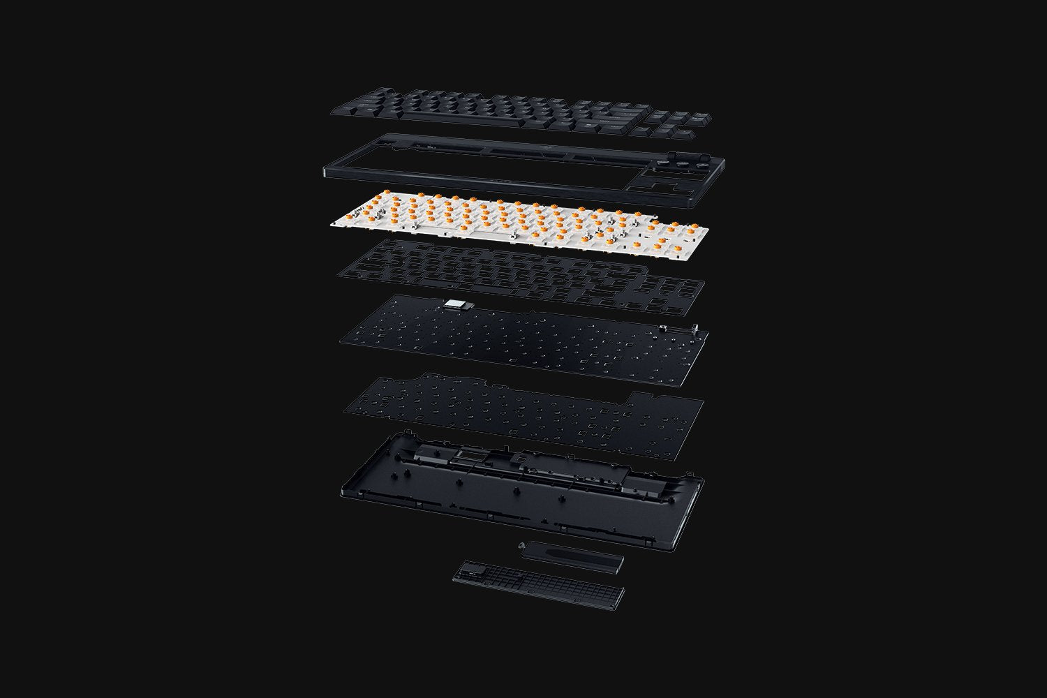 Tastatura Razer Blackwidow V4 LP TKL Or "RZ03-05450700-R3M1"