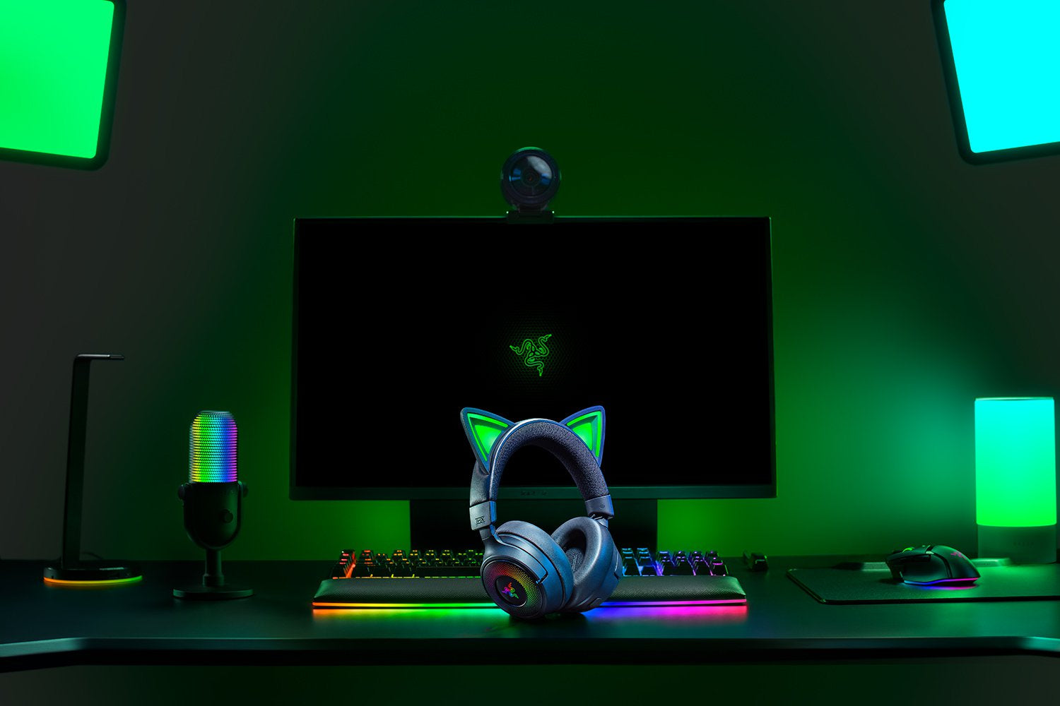 Casti Razer Kraken Kitty V3 Pro, negru "RZ04-05170300-R3M1"