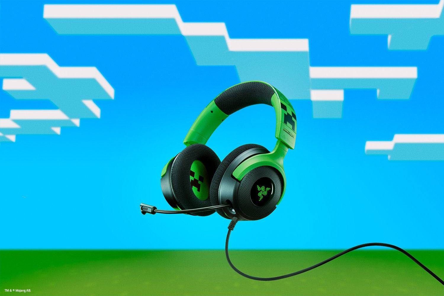 Casti Razer Kraken V4 X - Minecraft Ed. "RZ04-05180200-R3M1"
