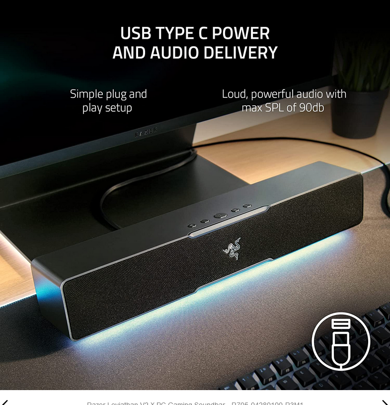 Razer Leviathan V2 X "RZ05-04280100-R3M1"