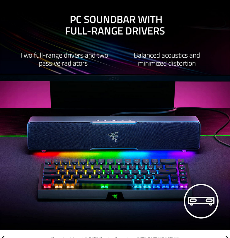Razer Leviathan V2 X "RZ05-04280100-R3M1"