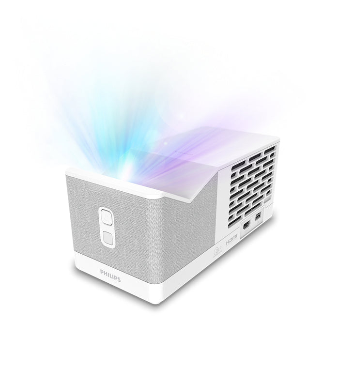 Screeneo Philips UL5 Smart 550, 1080pWi-Fi 2.4GHz + 5GHz, Bluetooth 4.2, Alb "S-UL5" – Proiectoare
