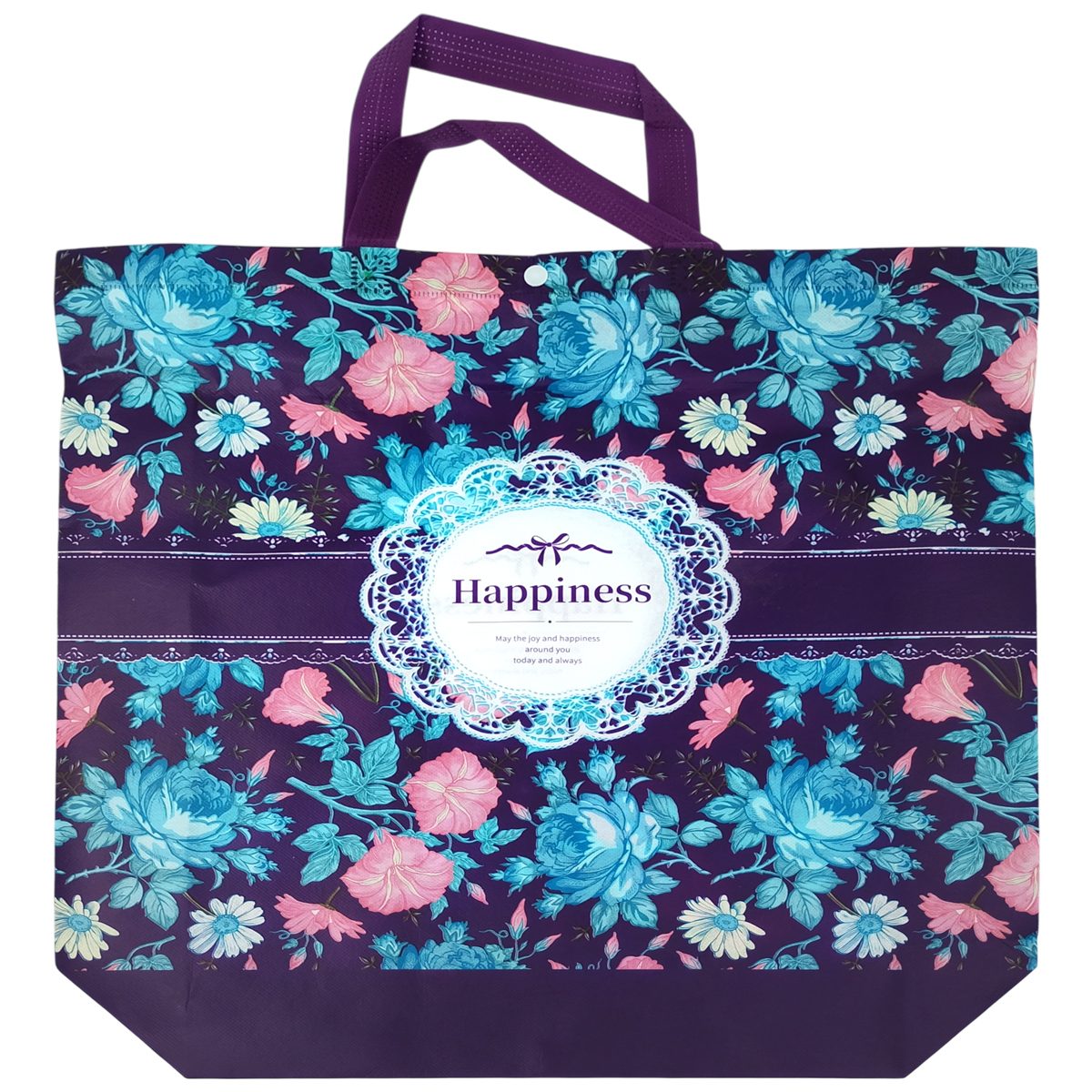 Sacosa Piata 48x42x13cm PVC, Textil Wei A-15933
