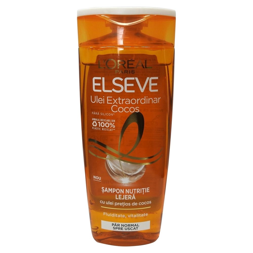 Sampon, Elseve, 250 ml Ulei Extraordinary Cocos
