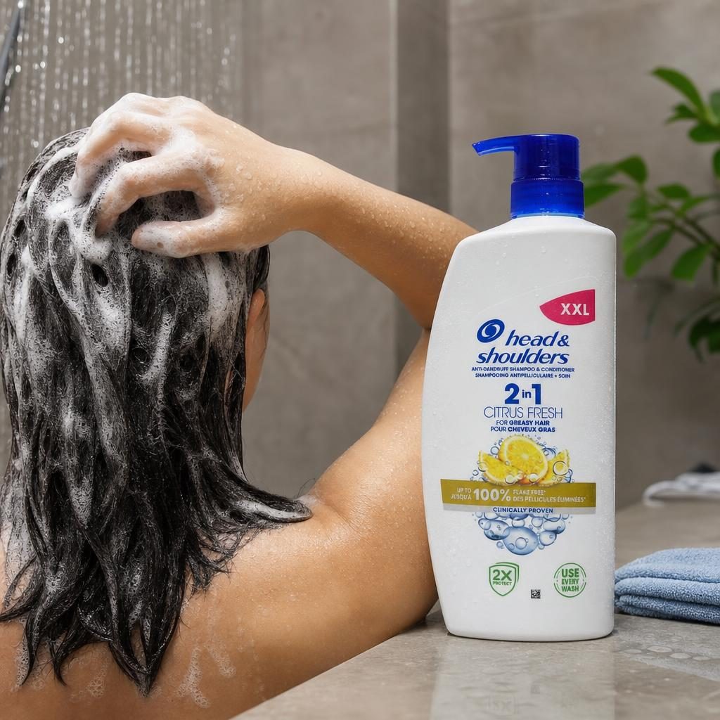 Sampon si Balsam 2 in 1, Head si Shoulders, 800 ml, Citrus Fresh