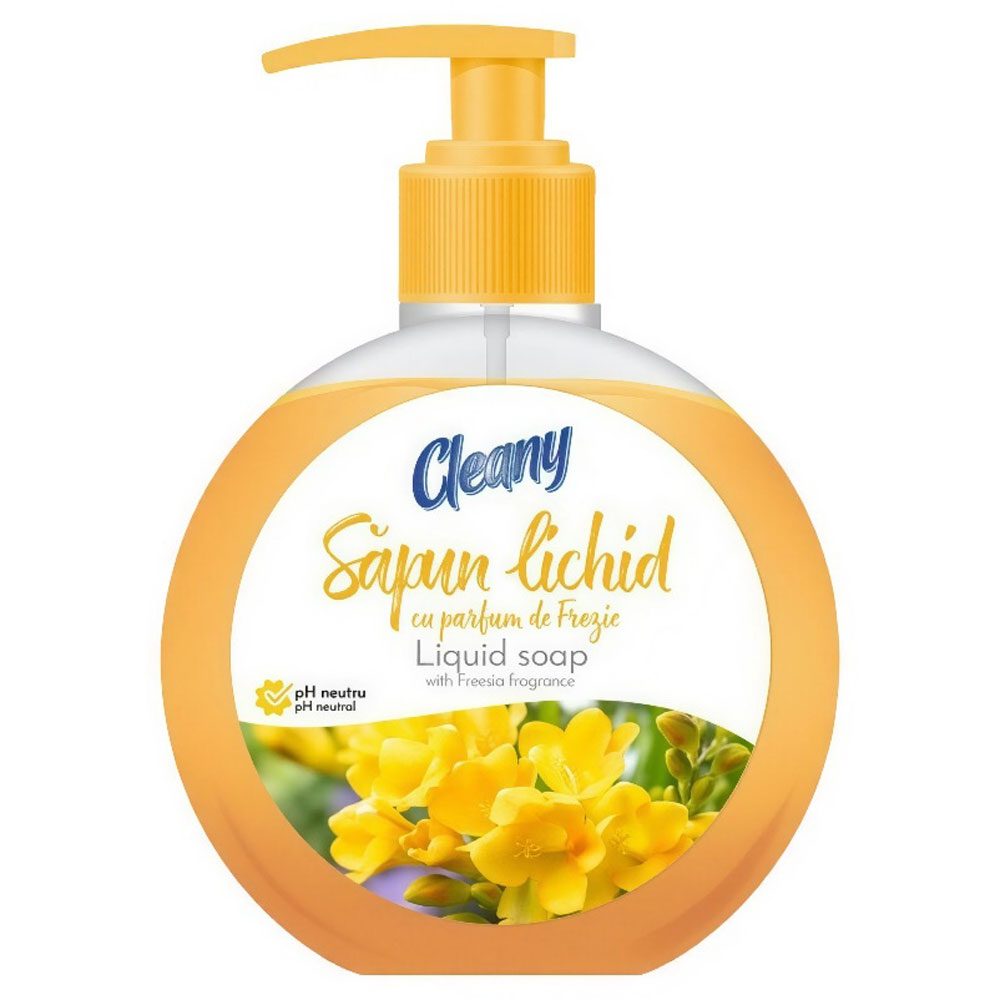 Sapun Lichid, Senzate/Cleany, Pompa 500 ml Frezie