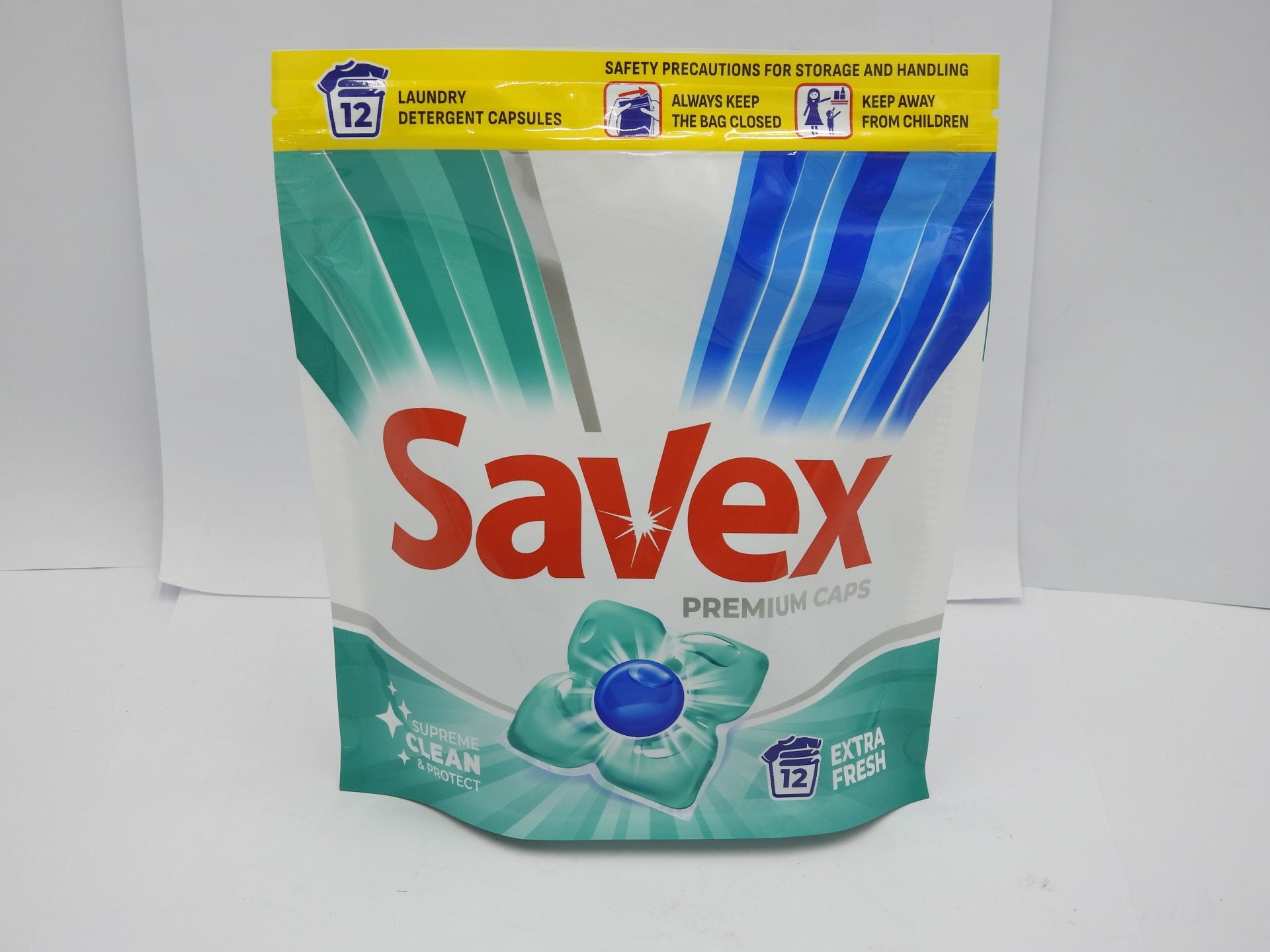 Savex Detergent Super Caps 12 buc Extra Fresh
