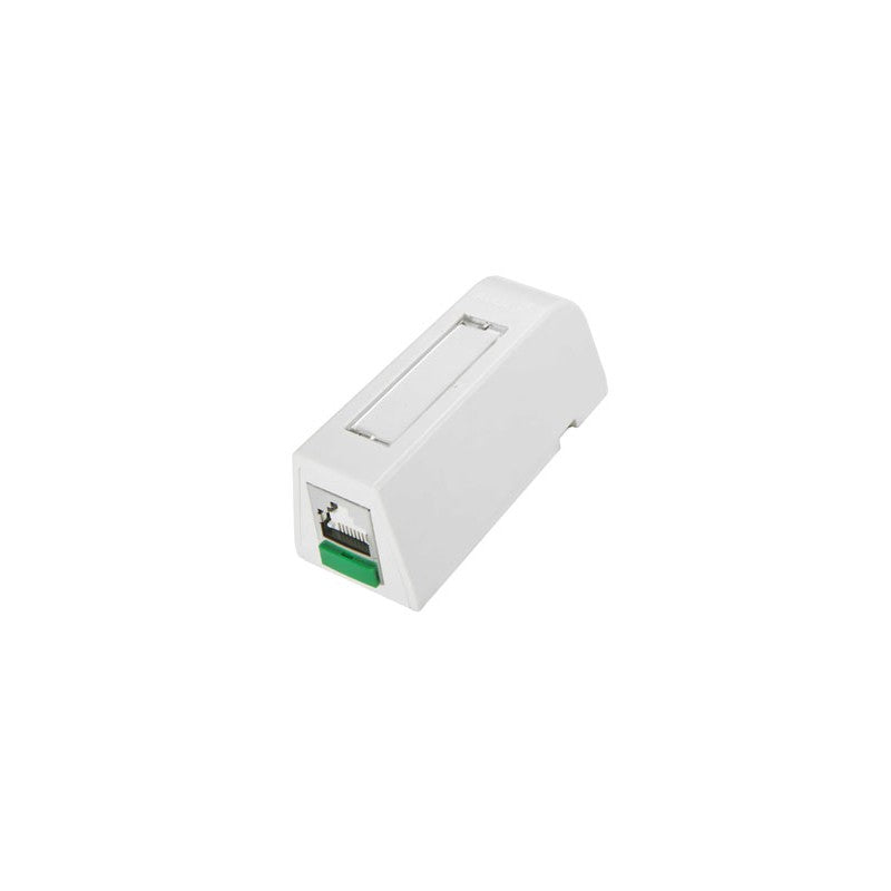 Priza aplicata Synergy Wallplate DG+ 1xRJ45 568A/B STP PowerCat 6, White - Molex 