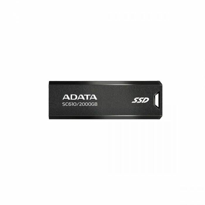 SSD. Externe Adata EXTERNAL SSD 2000GB SC610 "SC610-2000G-CBK/RD"