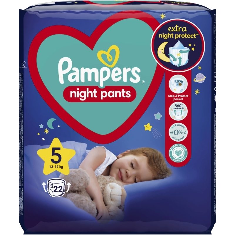 Scutec Tip Pants, Pampers, nr. 5 11-17 kg 22 buc Night