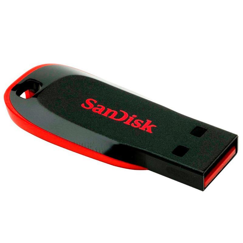 MEMORIE USB 2.0 SANDISK 16 GB, clasica, carcasa plastic, negru, "SDCZ50-016G-B35"