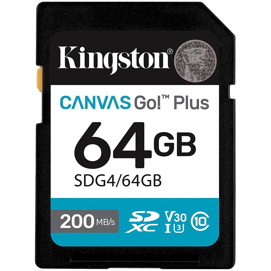 MICROSD KS 64GB CL10 UHS-I CANVAS GO PLS "SDG4/64GB"