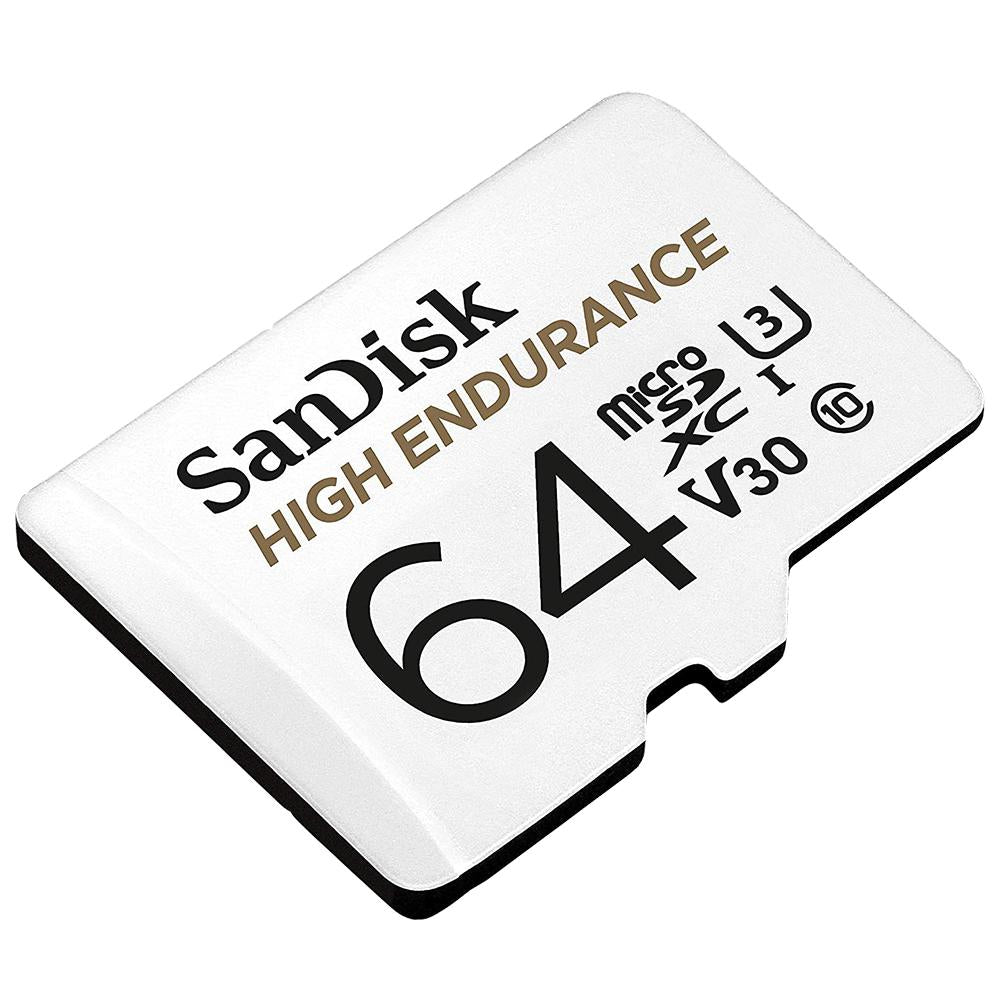 CARD MicroSD SANDISK, 64 GB, MicroSDXC, clasa 10, standard UHS-I U3, "SDSQQNR-064G-GN6IA"
