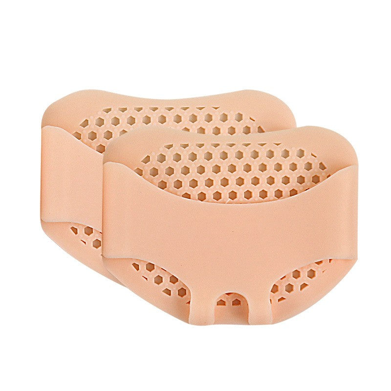 Set 2 Branturi cu Gel, pentru Metatarsiene, Pernute din Silicon Gel, Universale, Separator Corectie Pozitie Degete Picior, Crem