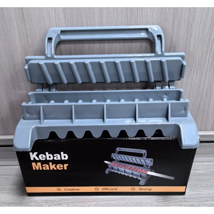 Presa pentru Carne, pentru Kebab, cu Maner, din ABS, 29 x 7.5 x 2.6 cm, Gri