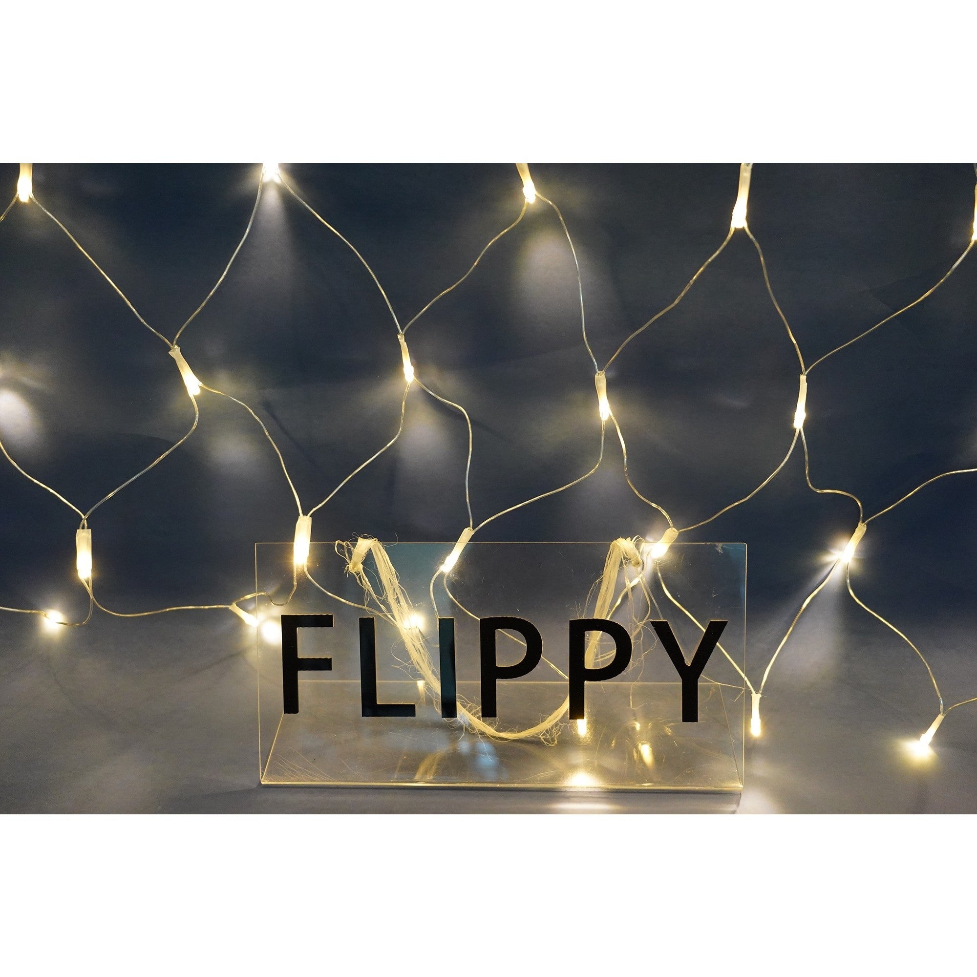 Sectiune Instalatie de Craciun, Tip Plasa, 320 LED-uri, 3 m x 3 m, 8 jocuri de lumini, Interconectabila, Fir transparent, Alb cald