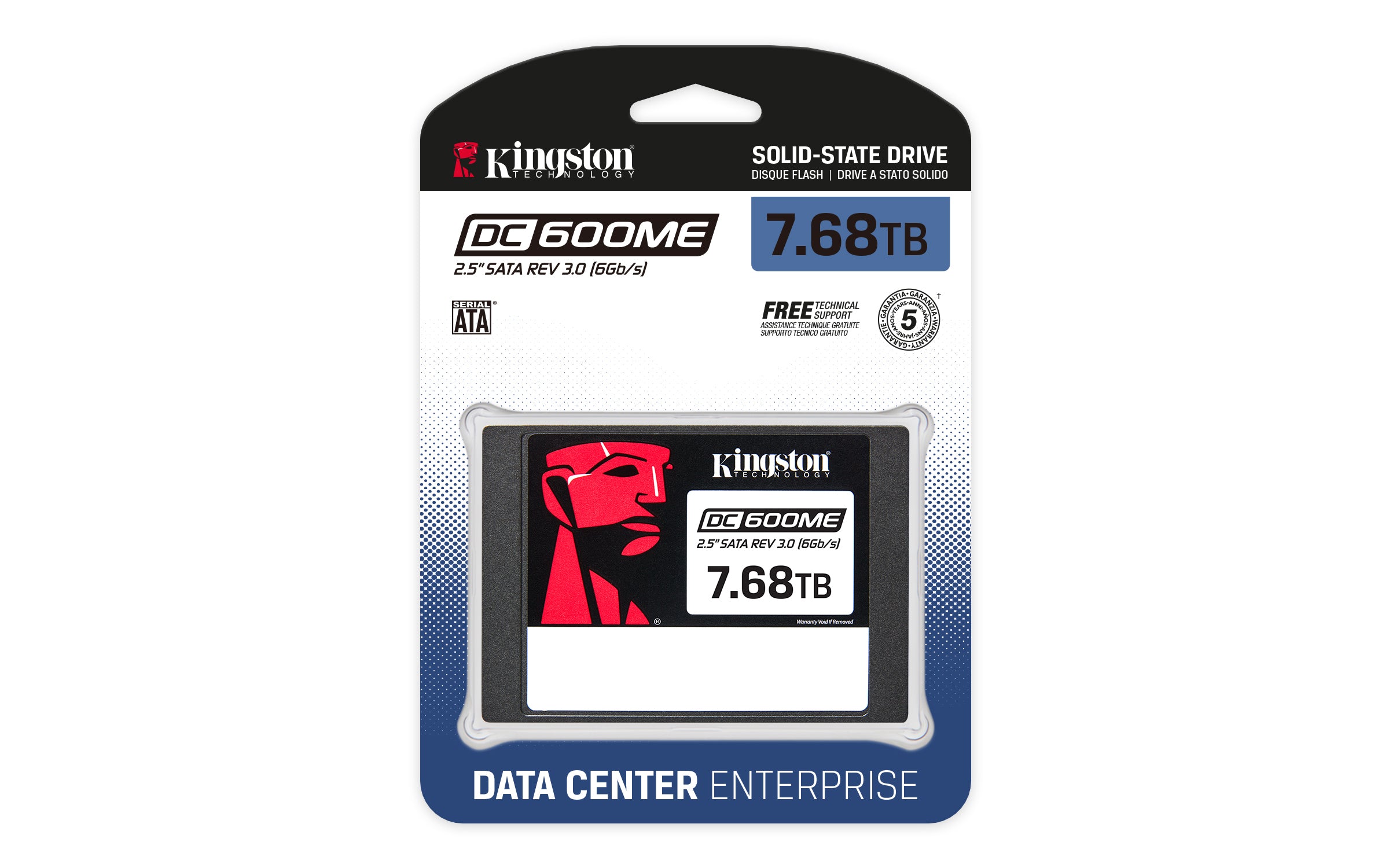 SSD SATA2.5" 7.68TB 6GB/S/SEDC600ME/7680G KINGSTON "SEDC600ME/7680G"