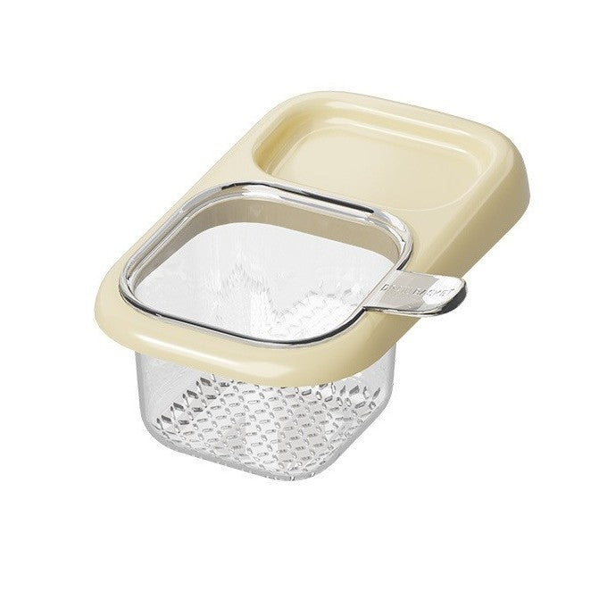 Cos de Scurgere pentru Chiuveta, din ABS, cu Maner si Ventuza, Multifunctional, 22 x 13 x 8.5 cm, Crem