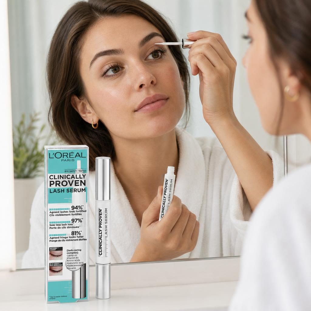 Ser pentru Gene, L'Oreal Paris, Clinically Proven Lash Serum, 19 ml