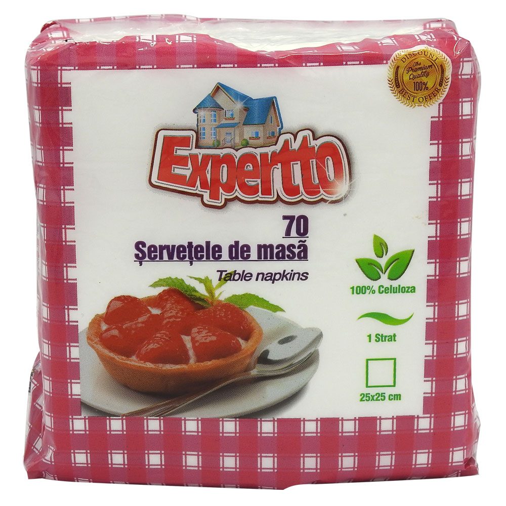 Servetele, Expertto, Masa 1STR 70 buc