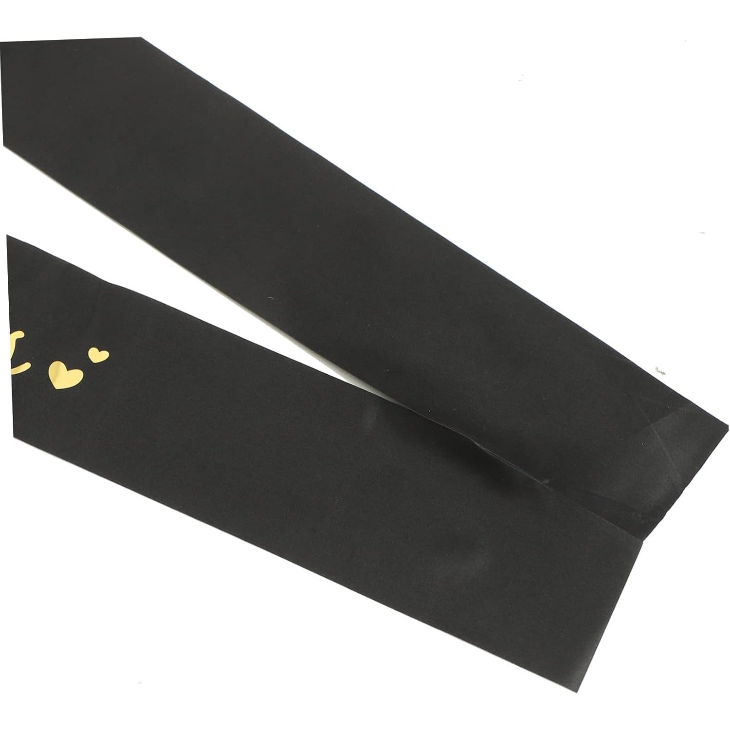 Set 2 Piese pentru Majorat, 15 x 13 x 5 cm, Coronita Printesa Gold si Panglica 18&amp;Fabulous, Negru