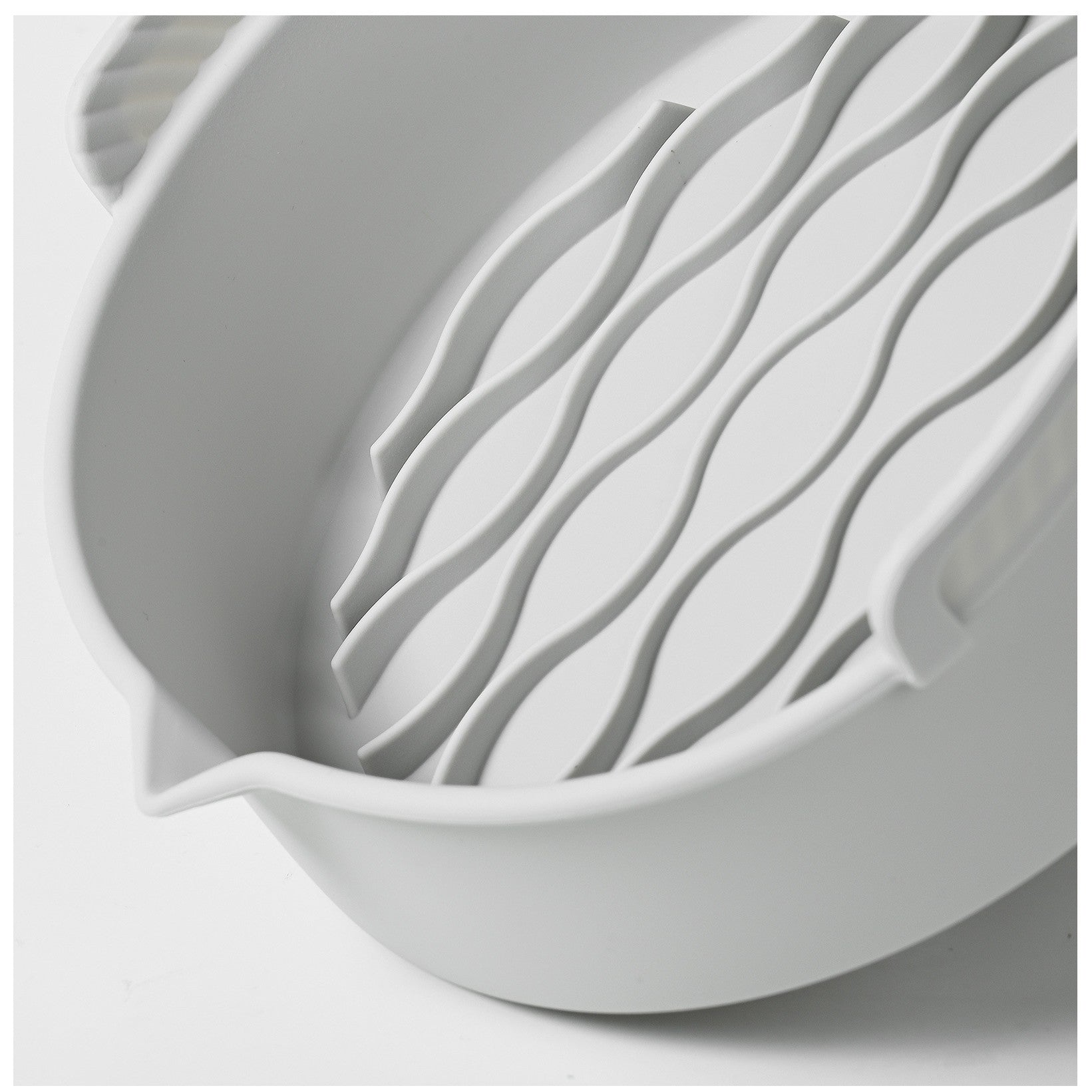 Set 2 tavi din silicon ecologic pentru air fryer temperatura maxima 230 grade, reutilizabile, reciclabile, cu manere anti-alunecare, fund antiaderent, 18.7 x 19.5 x 7 cm, gri