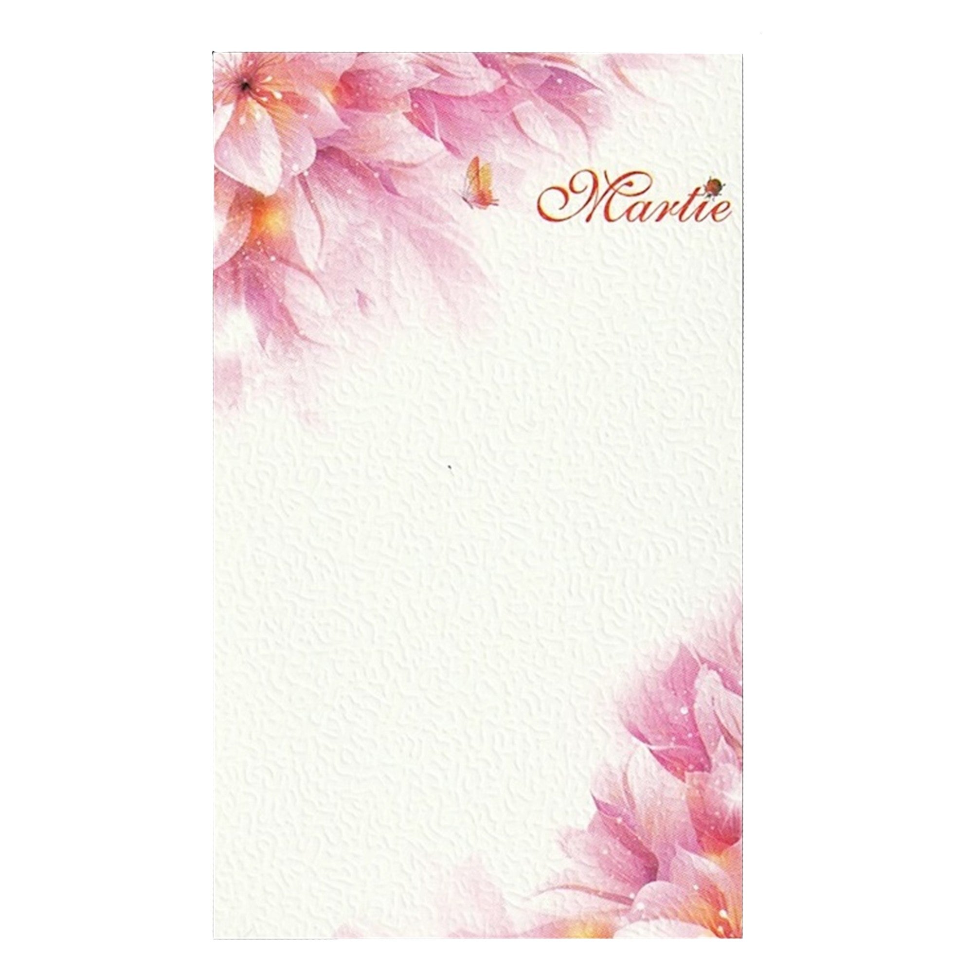 Cartonas pentru Martisor, Set 200 buc, Desing Traditional de Primavara, Carton Rezistent, Model Flori de Cires
