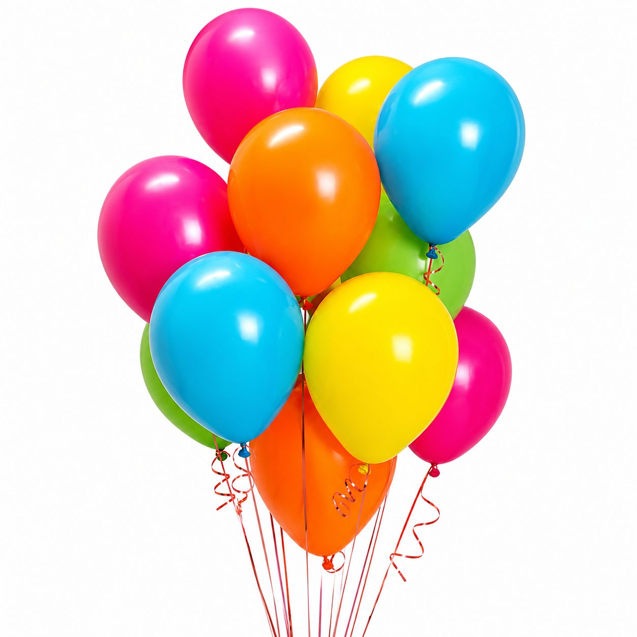 Set 25 Baloane din Latex, Model Party, 13 cm, Multicolore, 1 g