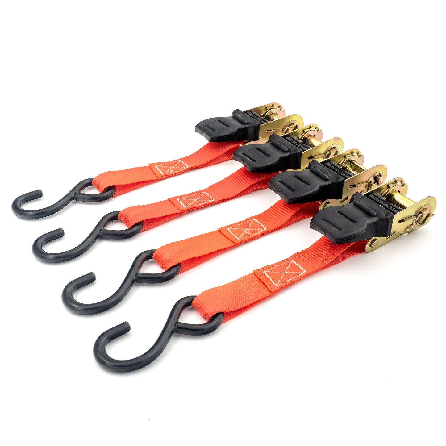 Set 4 chingi cu clichet Carguard – 25 mm × 4.5 m – 680 kg