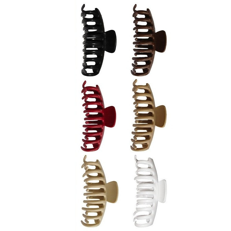 Set 6 Cleme de Par, din Silicon Moale, Rezistent, 10.9 x 4.5 x 4.6 cm, Multicolor