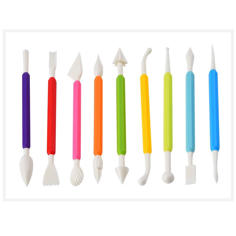 Set 66 Piese Ustensile pentru Ornare Prajituri, din Plastic si Otel Inoxidabil, Multicolor