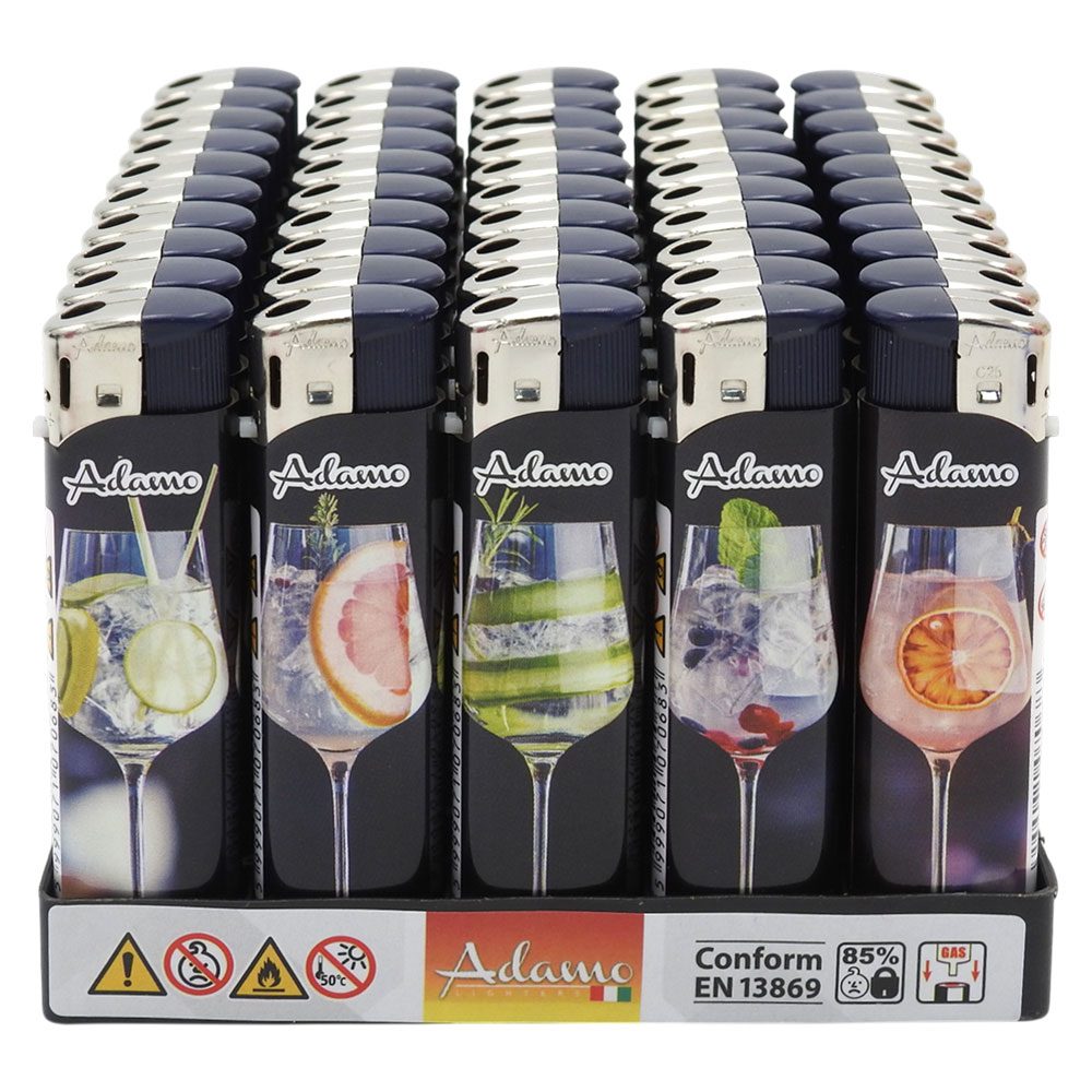 Set, Adamo Brichete Gaz Electronice 50 buc /, Diverse Sortimente 189400/189417/189401/189402
