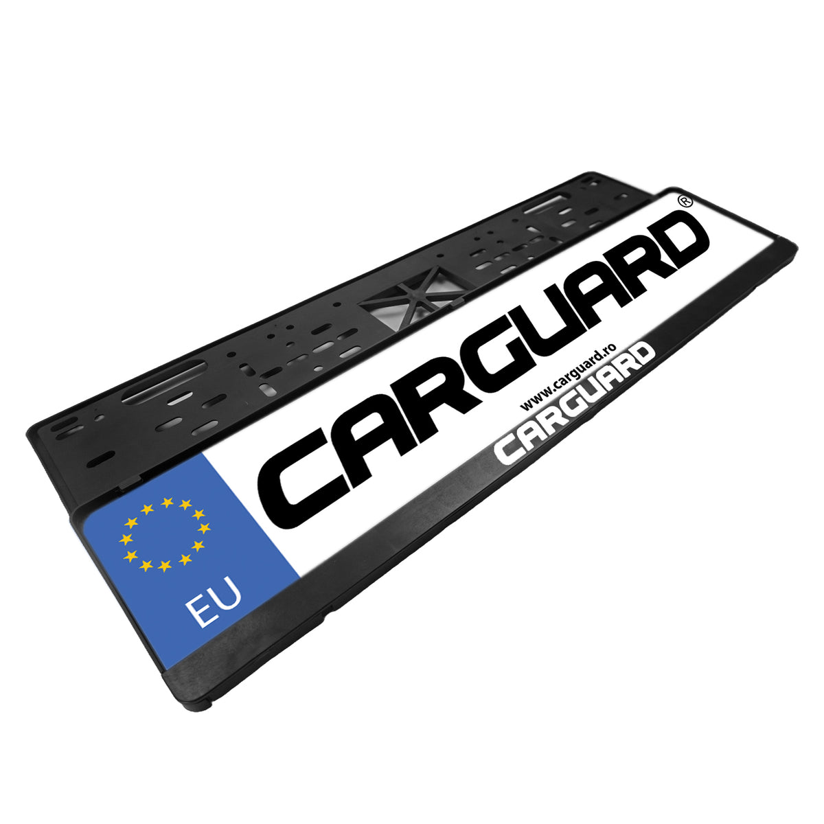 Set de 2 buc suporti pentru numerele de înmatriculare CarGuard SNI001