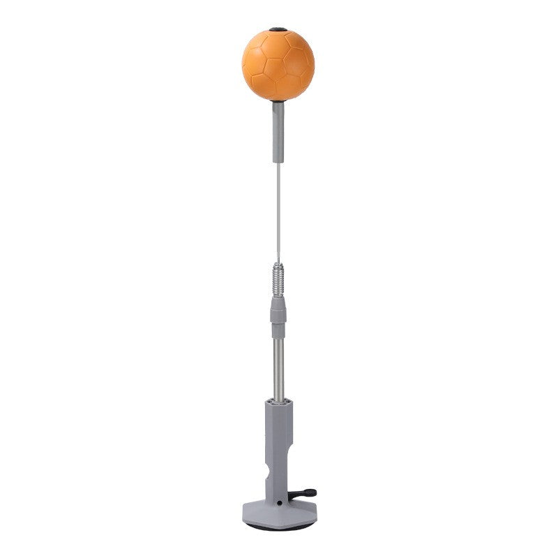 Set de Box cu Minge, cu Ventuza de Prindere, Extensibil, Inaltime Reglabila 130-152 cm, pentru Copii si Adulti, Minge de 11 cm, Portocaliu