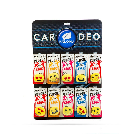 Set odorizante auto Paloma EMO Plush – 20 bucăți / pachet