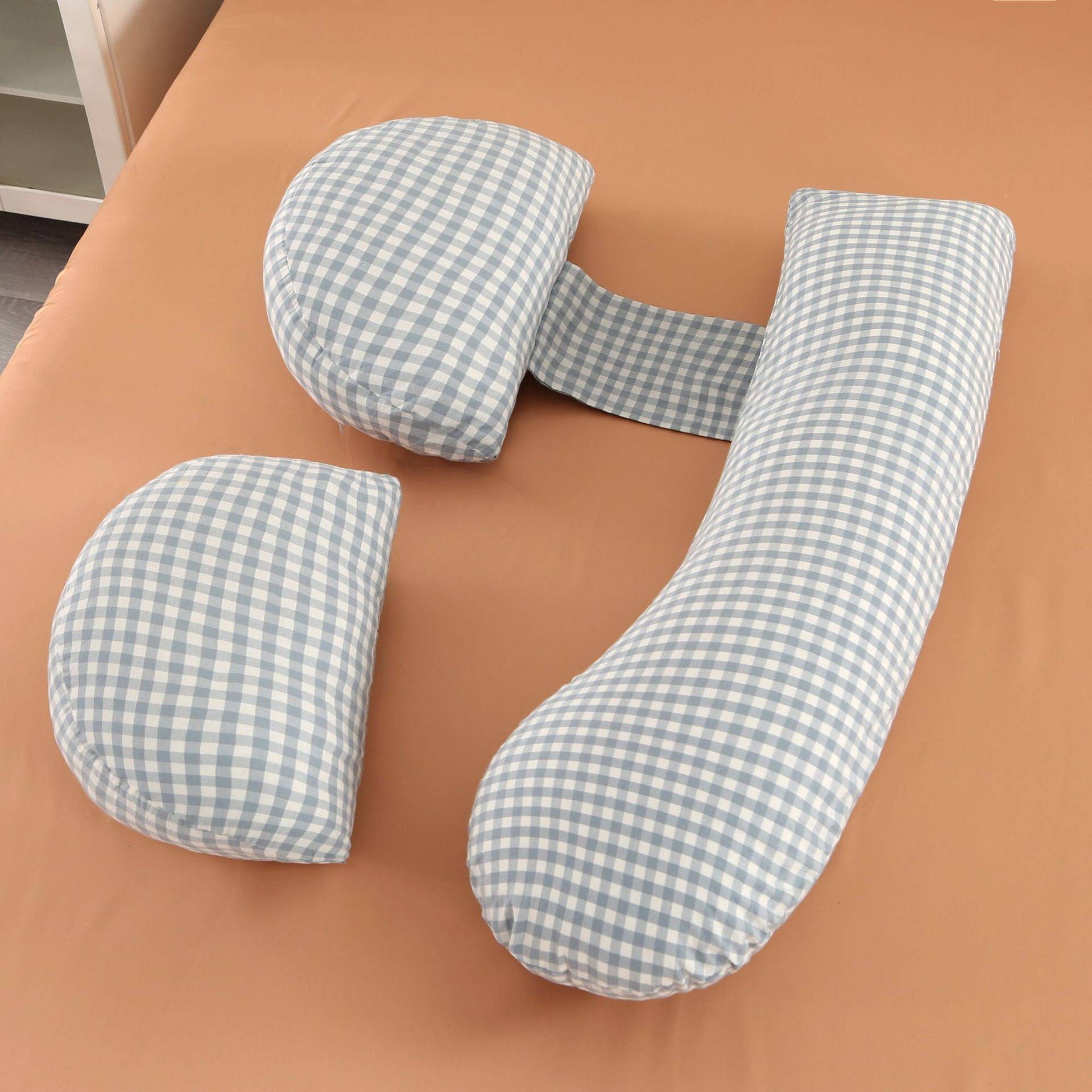 Set Perna pentru Gravide, Husa Detasabila, Utilizare in Forma H si U, Reglabila, Latime Ajustabila, Proactive, Albastru