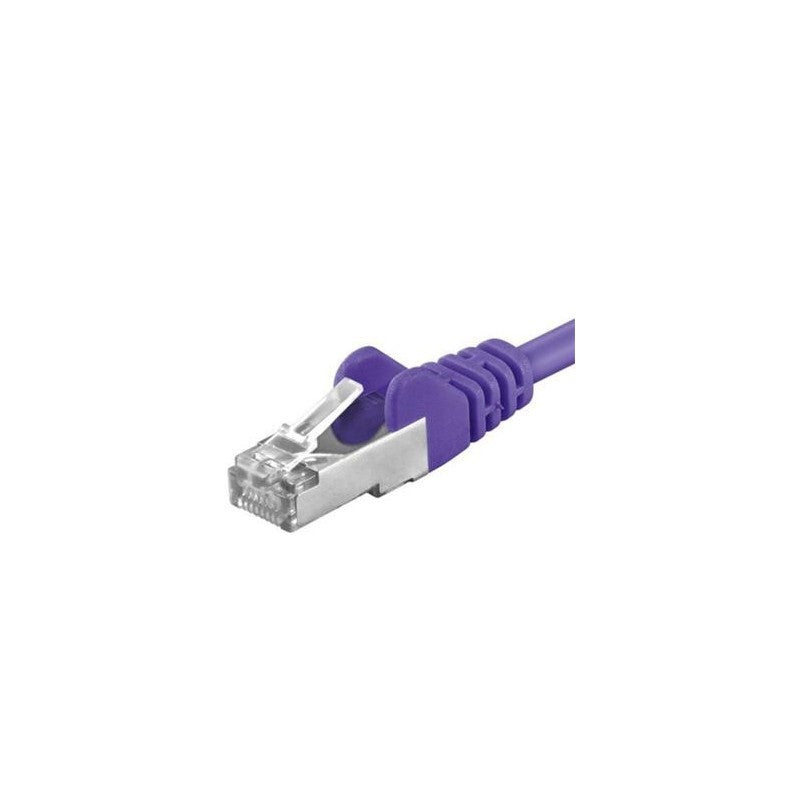Patchcord SFTP RJ45-RJ45 Cat.6A, 2m, violet "SFTP-6A-2-V"