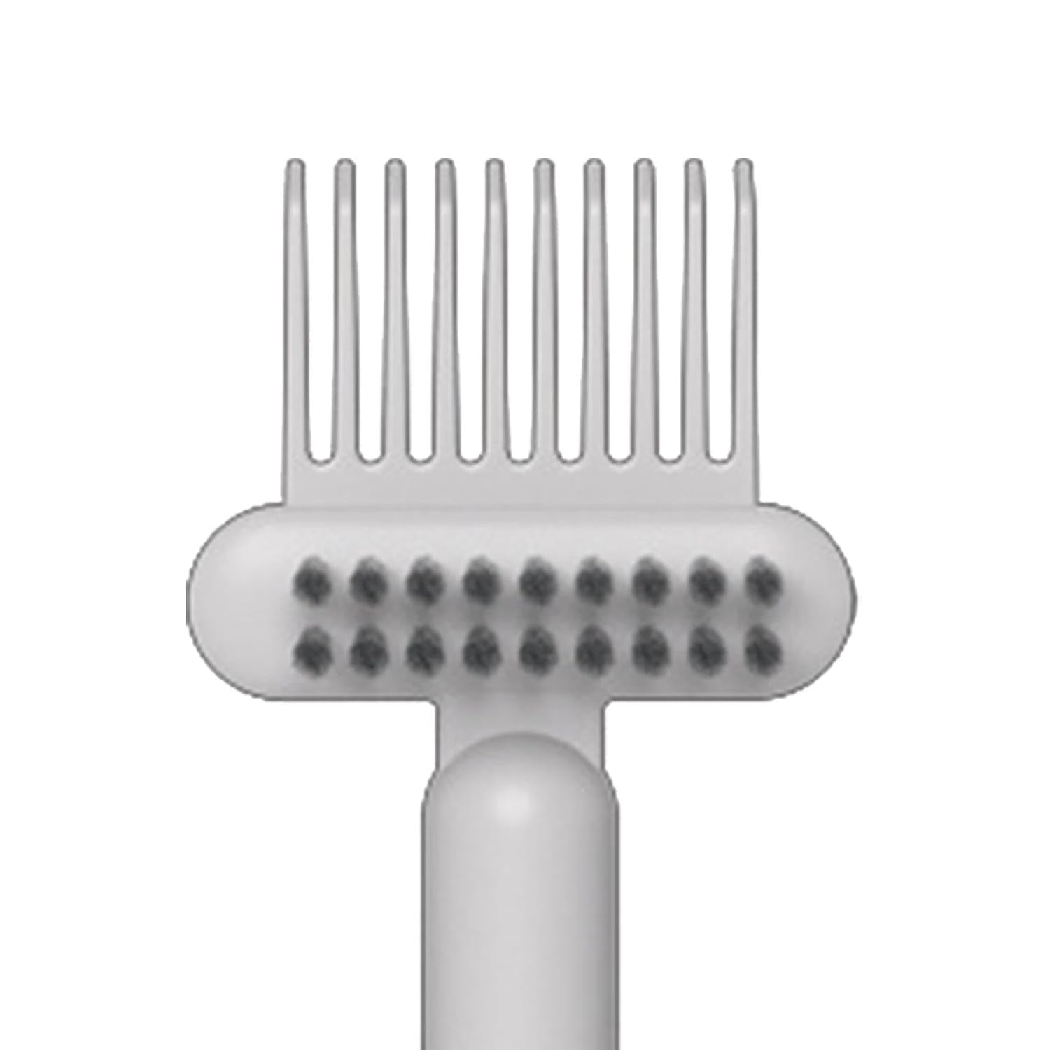 Perie pentru Curatarea Parului, din Plastic, 16 x 5 cm, Alb