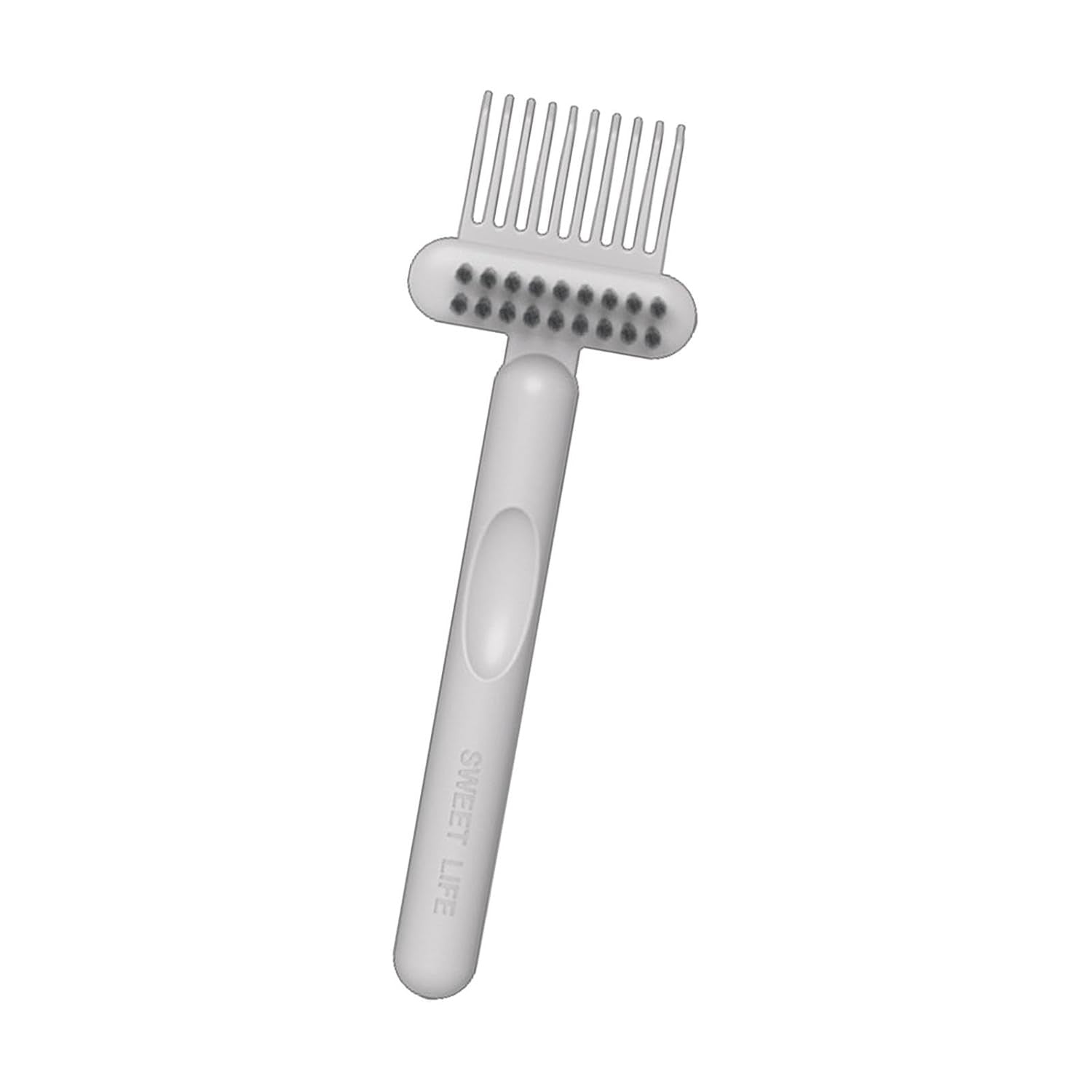 Perie pentru Curatarea Parului, din Plastic, 16 x 5 cm, Alb