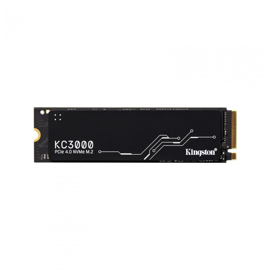 SSD KINGSTON KC3000, 4TB, M.2, PCIe Gen4.0 x4, 3D TLC Nand, R/W: 7000/7000 MB/s, "SKC3000D/4096G"